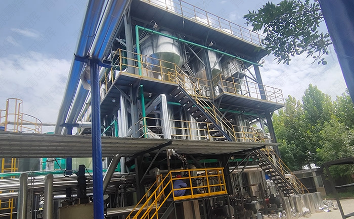 煤化工行業廢水多效蒸發器應用案例